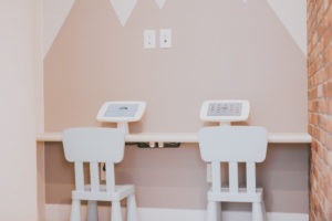 surrey dentist kids waiting area