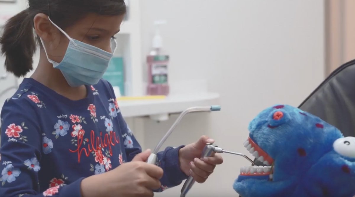 visiting the dentist for kids
